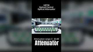 คุณสมบัติผลิตภัณฑ์ของ U8738 8-Channel Optical Control Optical Attenuator