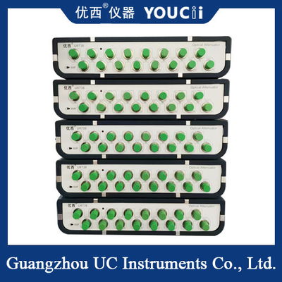 8 ช่องควบคุมทางออนไลน์ Optical Attenuator Calibration ความยาวคลื่น optional