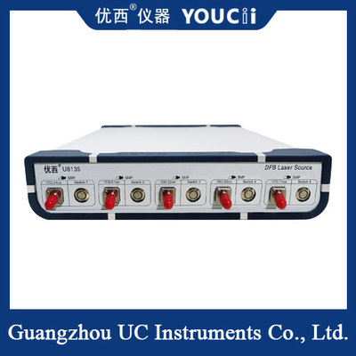 กำลังเอาต์พุตสูงถึง +20 DBm แหล่งกำเนิดแสงเลเซอร์ FC APC Optical Connector
