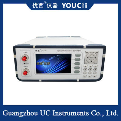 Desktop Motorized Polarization Scrambler ช่วงความยาวคลื่น 1200 ~ 1610nm