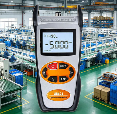 ขนาด: 200×90×50 มม. ความละเอียดจอแสดงผล: 0.01dB เครื่องวัดพลังงานแสง