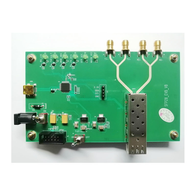SFP28 EVB SFP บอร์ดประเมินผล USB HID 1.25Gbps 56 Gbps