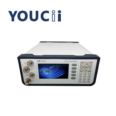 เครื่องวัดพลังงานไฟเบอร์ออปติก 4CH พร้อมช่วงพลังงาน +10 ~ -70dBm 850nm