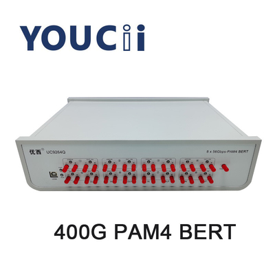 400G PM4 BERT Tester อัตราการสนับสนุน PAM 14.0625 26.5625 28.9 GBd