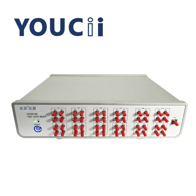เครื่องทดสอบ BERT อัตราเต็ม 12 ช่อง 10G สำหรับการตรวจจับโฟโตอิเล็กทริก