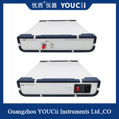 O Band Single Channel ความกว้างของแสง SLED แหล่งกำเนิดแสงความเสถียรสูง