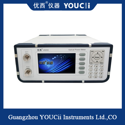 0 ถึง +60 DBm Return Loss Meter สำหรับช่วงความยาวคลื่น 850 ถึง 1650 นาโนเมตร