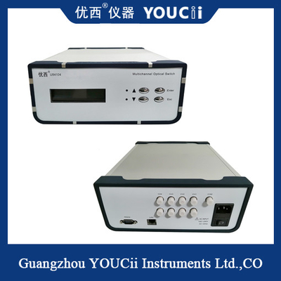 1*8 Channel Desktop Optical Switch สแกนอัตโนมัติ