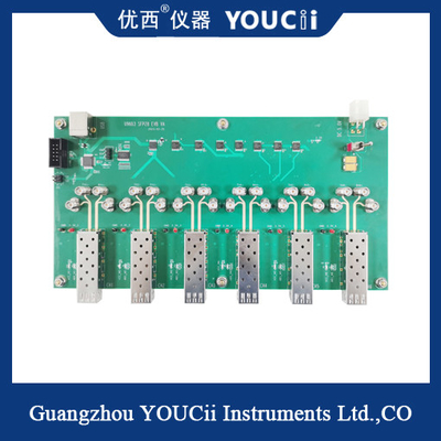 การเข้ากันได้ดีกับบอร์ดประเมินการทดสอบ EVB SFP28 6 ช่องทาง