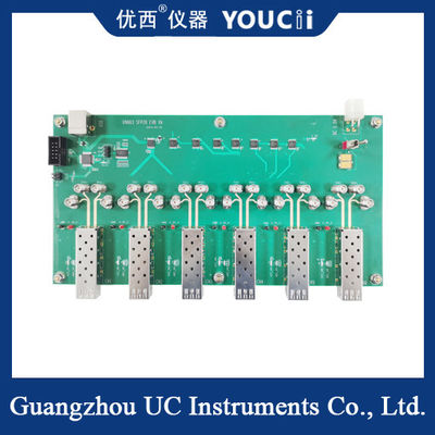 การเข้ากันได้ดีกับบอร์ดประเมินการทดสอบ EVB SFP28 6 ช่องทาง