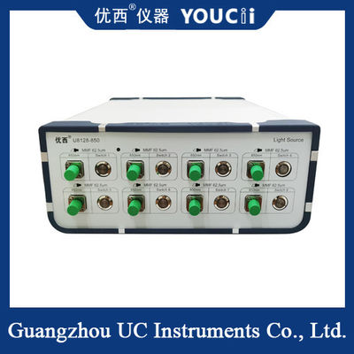 แหล่งแสงจุด 8 ช่อง Multi-Mode 850nm แหล่งแสงคงที่หลายช่อง