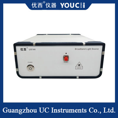 แหล่งกำเนิดแสงบรอดแบนด์ SLED ช่วงความยาวคลื่นคือ 1260 ~ 1650 นาโนเมตร