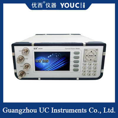 เครื่องวัดออปติคัลพลังงาน 4 แชนเนล อุปกรณ์ทดสอบออปติคัลความแม่นยำสูง