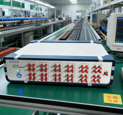 การแก้ไขการทดสอบระดับมืออาชีพ: เครื่องทดสอบอัตราความผิดพลาดปริมาณบิตพอร์ตไฟฟ้า 12 ช่อง 15G