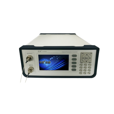 FC APC Optical Connector Motorized Polarization Scrambler 1200nm ถึง 1610nm