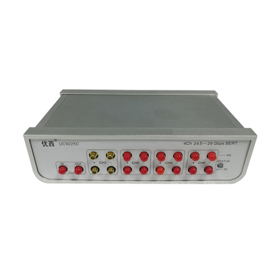 4Chs 24.5Gbps 29Gbps ​​BERT Tester 622Mhz ถึง 11.7Ghz