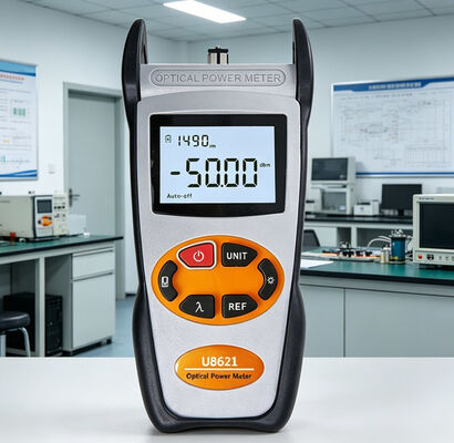 ความเป็นเส้นตรง: 0.03 DB Speed-Type Optical Power Meter การส่ง USB
